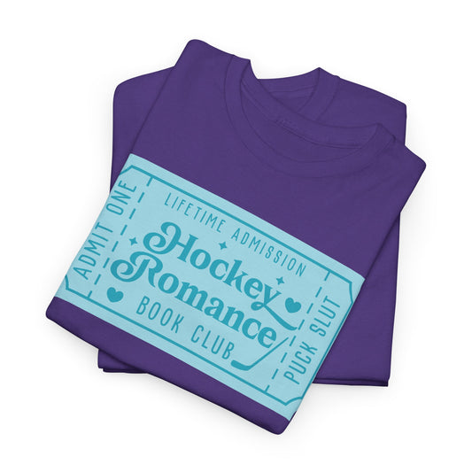Hockey Romance Book Club Ticket Graphic Tee