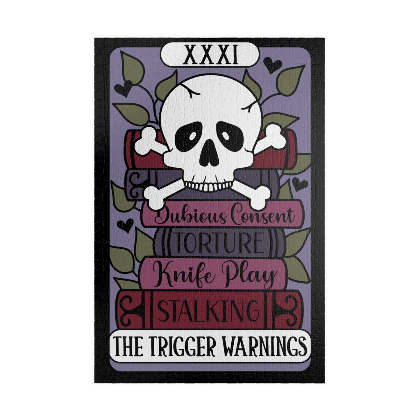 The Trigger Warnings Tarot Card 1014 piece puzzle