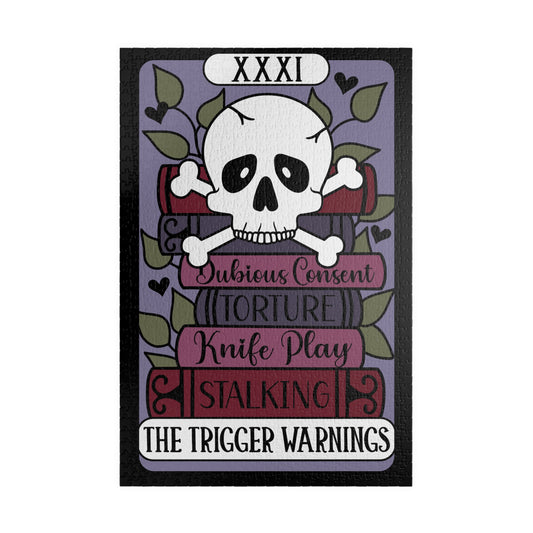 The Trigger Warnings Tarot Card 1014 piece puzzle