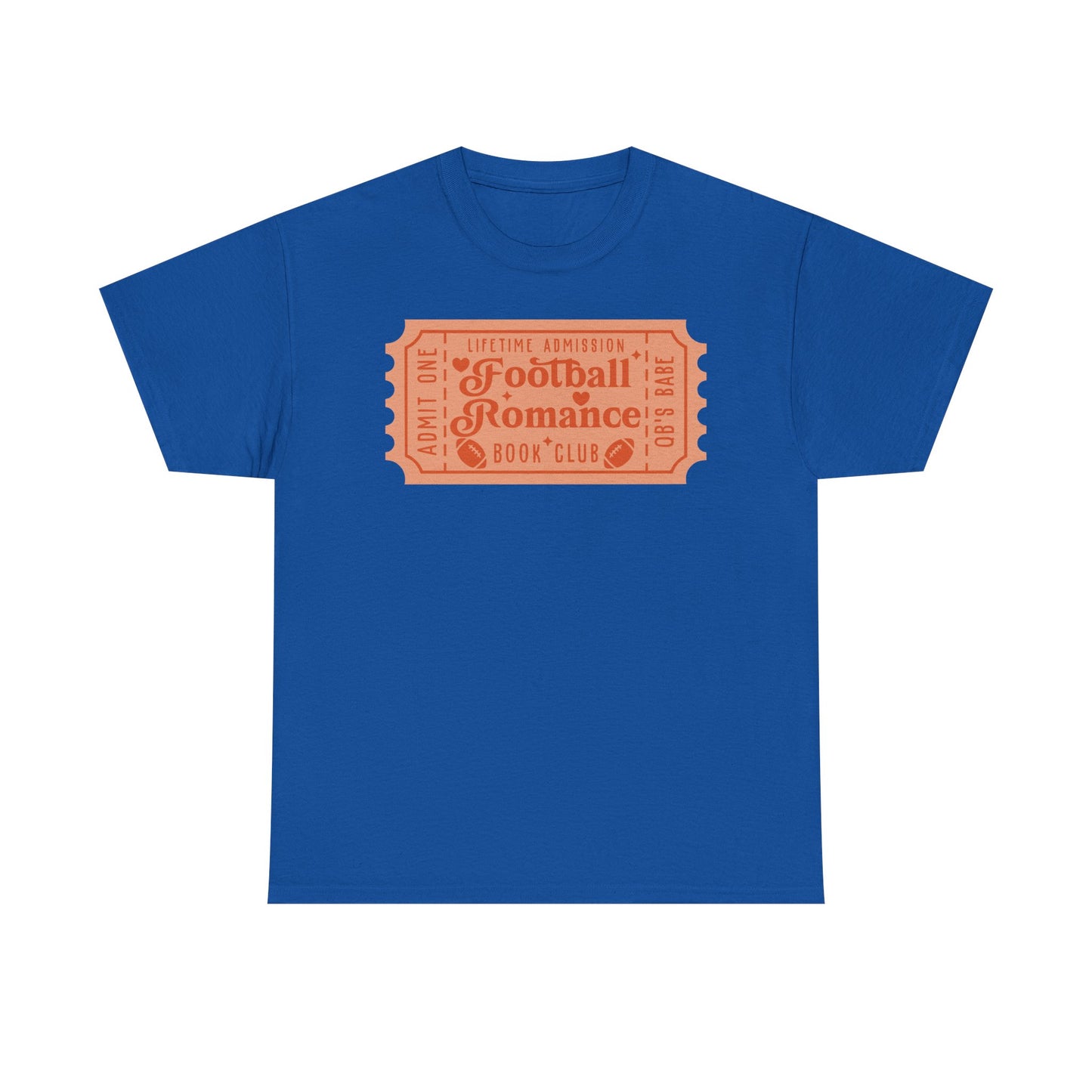 Football Romance Book Club Ticket Graphic Tee