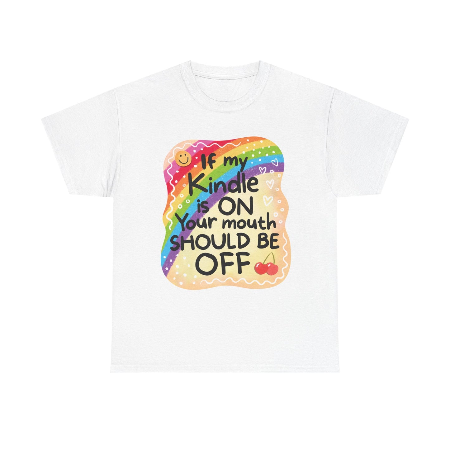 Kindle On Mouth Off Graphic Tee