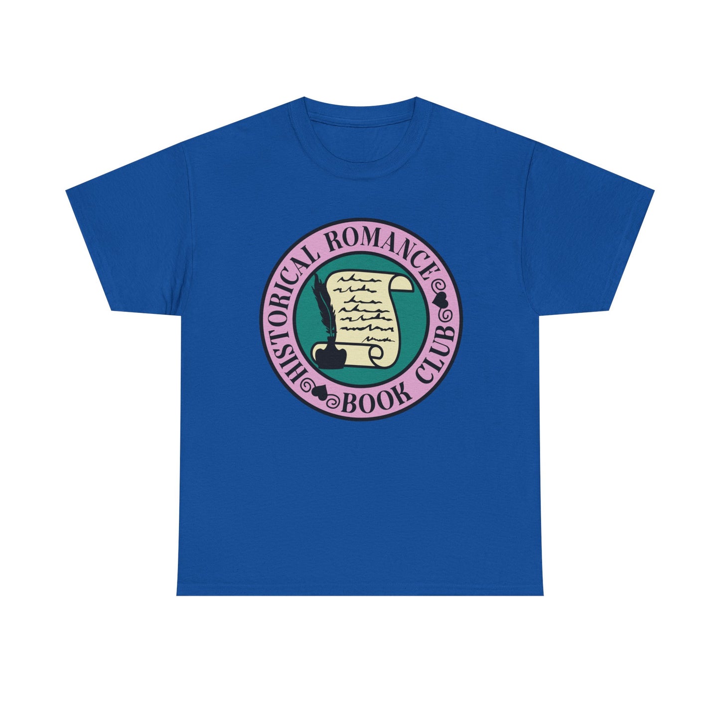 Historical Romance Book Club Round Graphic Tee