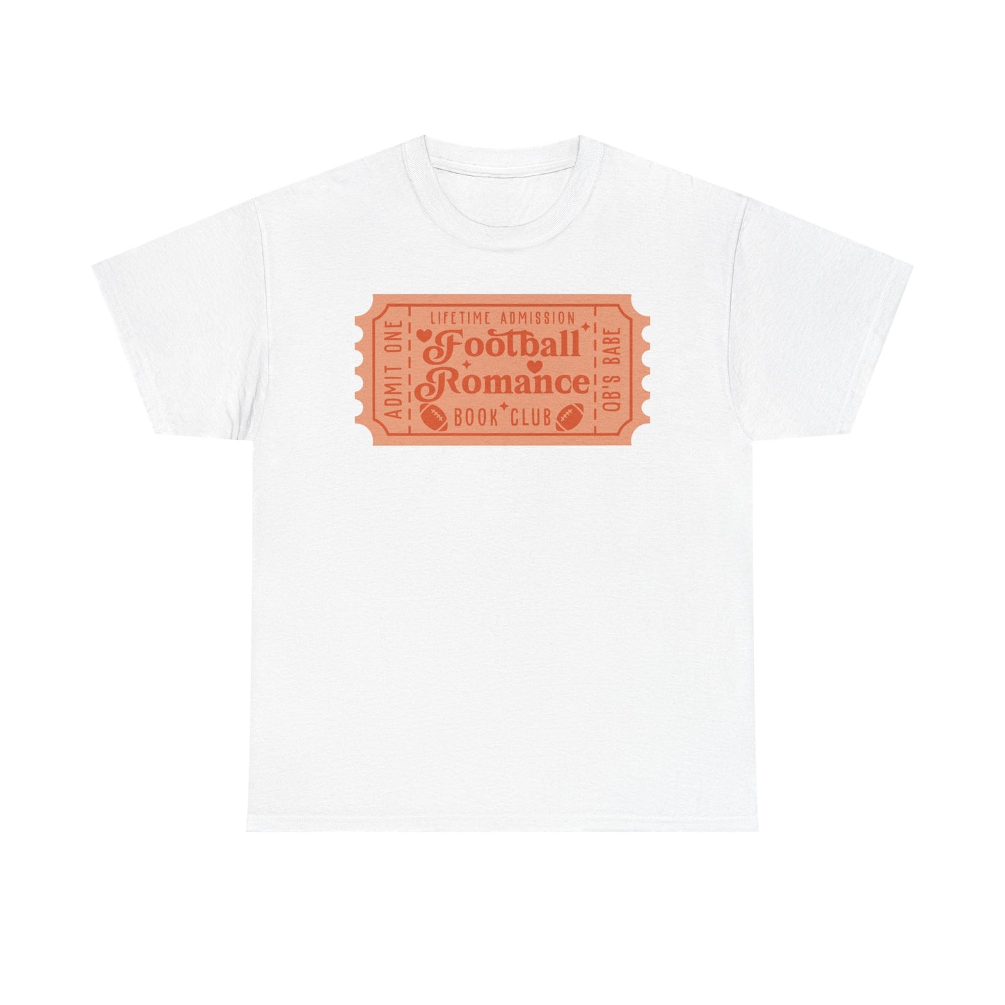 Football Romance Book Club Ticket Graphic Tee