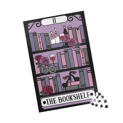 The Bookshelf Tarot Card 1014 piece puzzle