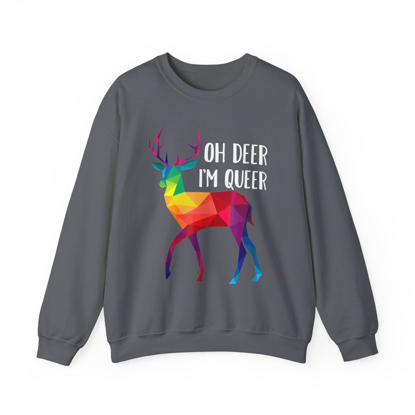 Crewneck Sweatshirt - Deer Queer LGBTQA+