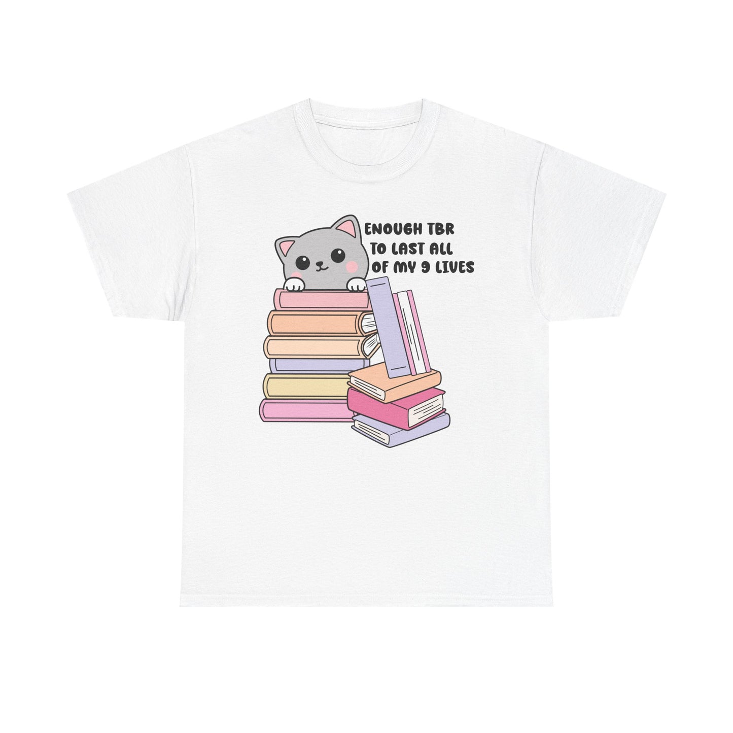 TBR 9 Lives Cat Graphic Tee