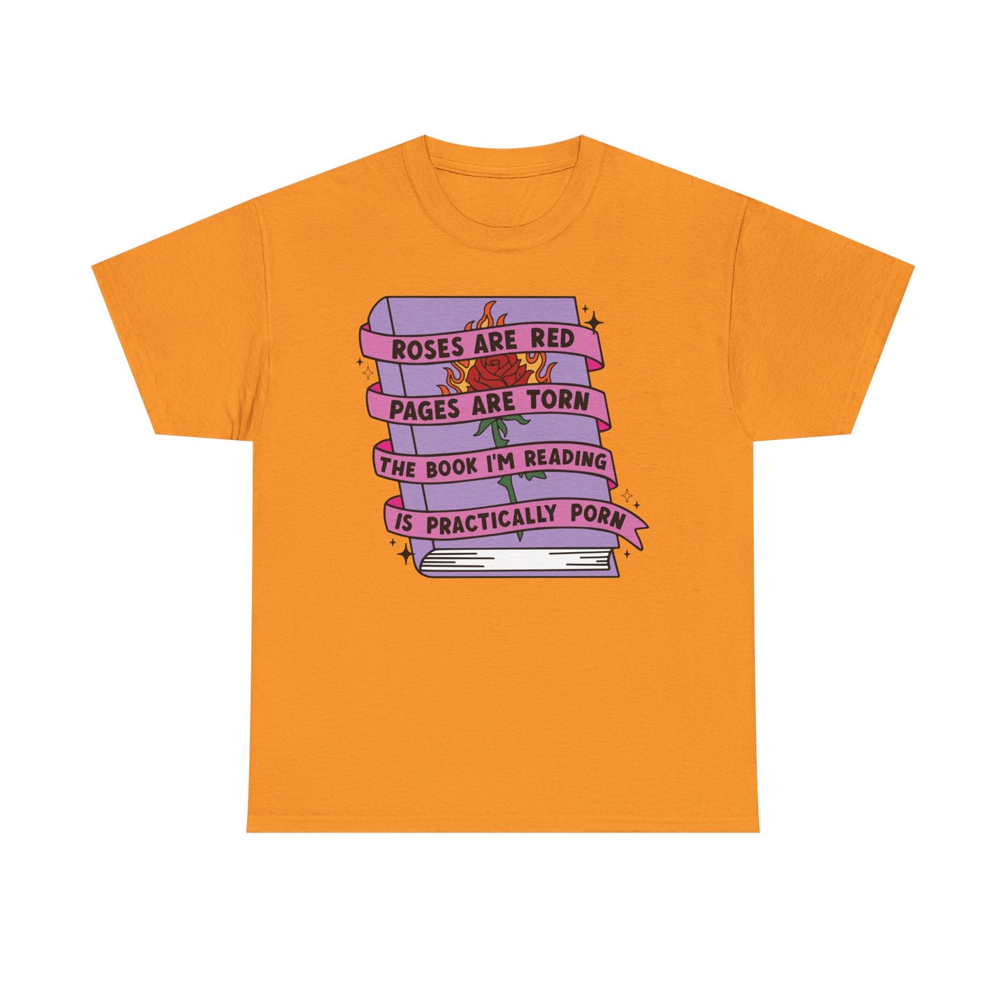 Roses Are Red Book Poem Graphic Tee