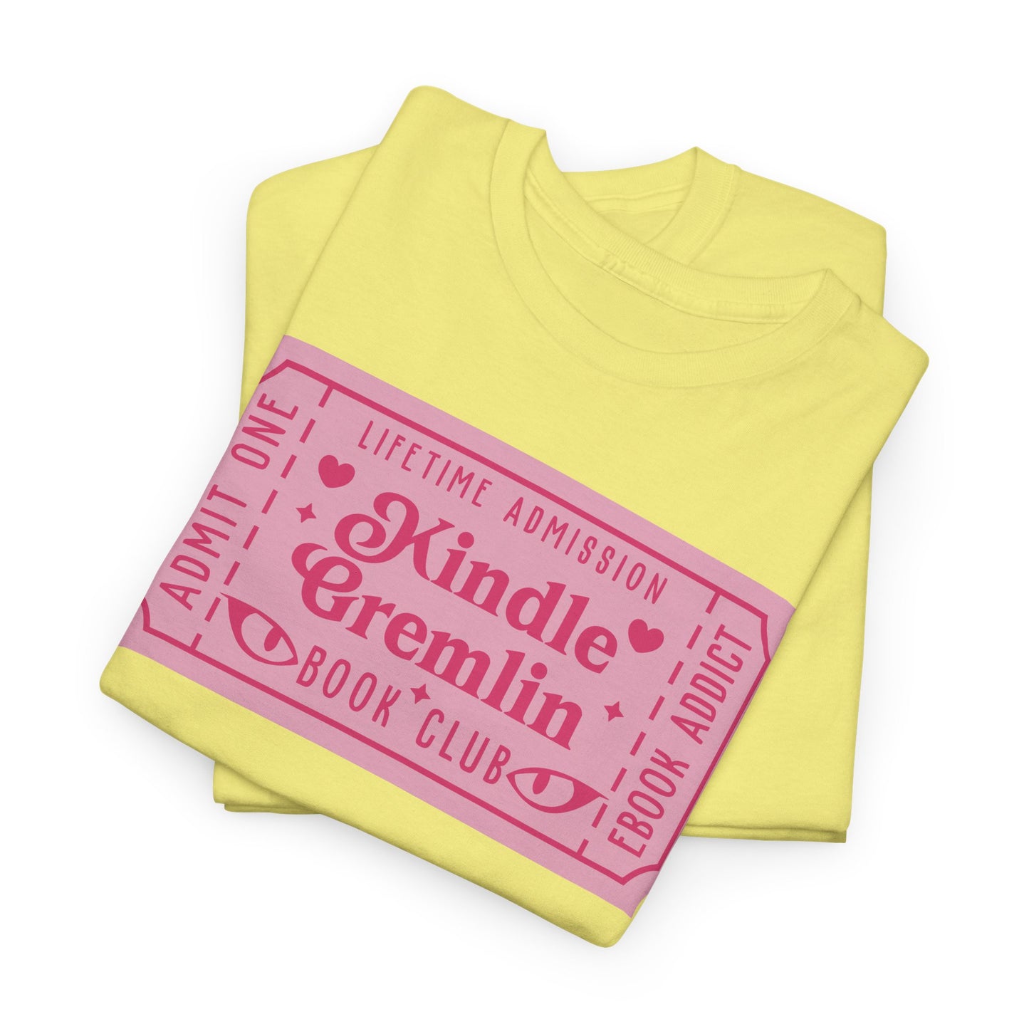Kindle Gremlin Book Club Ticket Graphic Tee