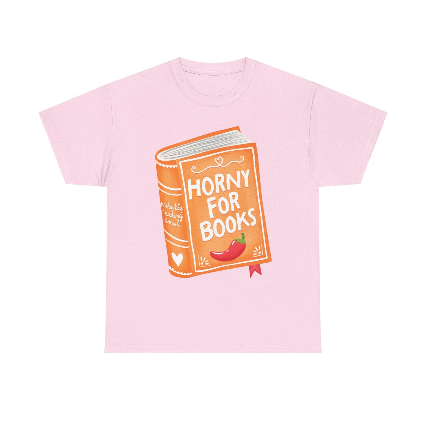 Horny For Books Graphic Tee