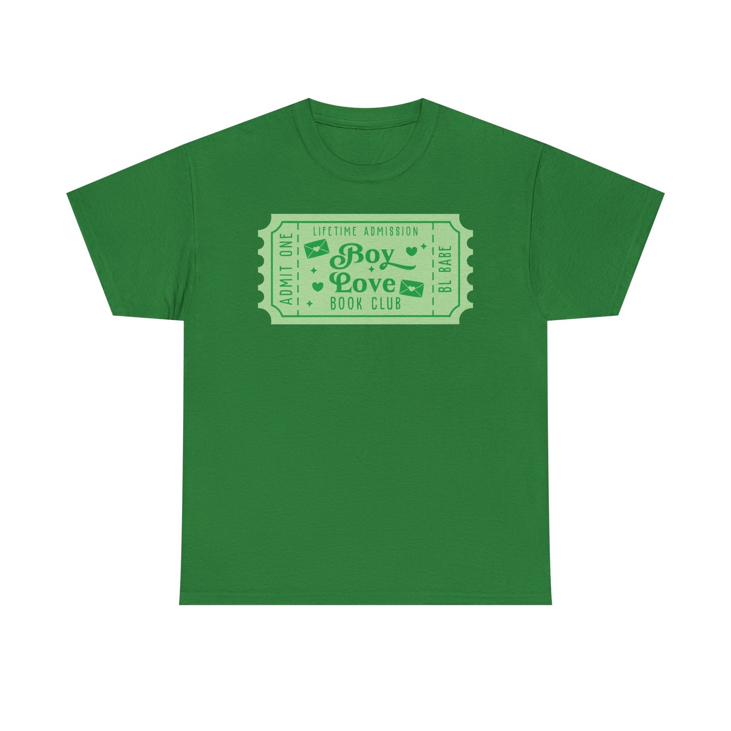 Boy Love Book Club Ticket Graphic Tee