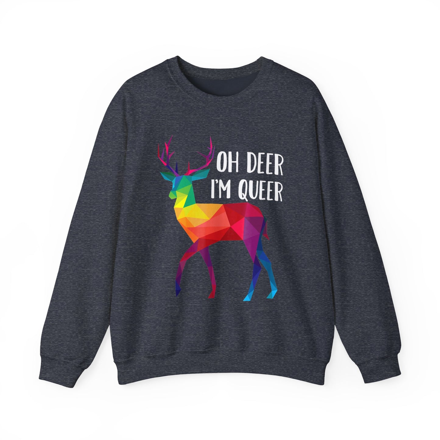 Crewneck Sweatshirt - Deer Queer LGBTQA+