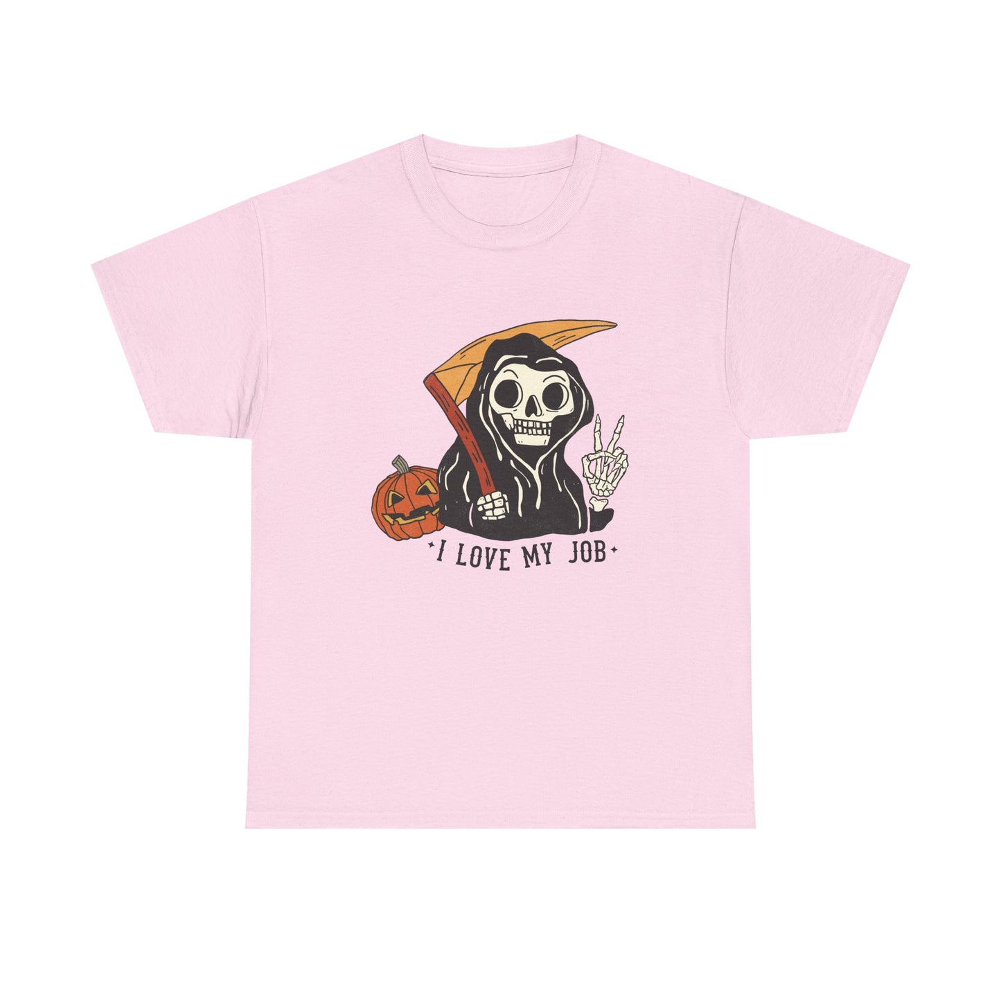Grim Graphic Tee "I love my Job"