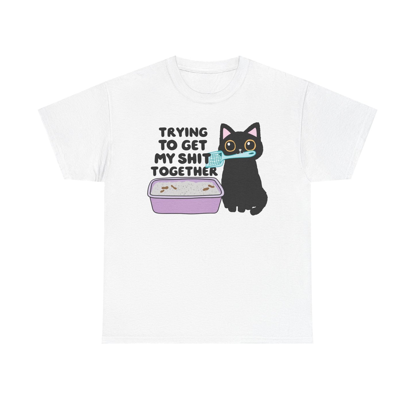Get my shit together Cat Graphic Tee