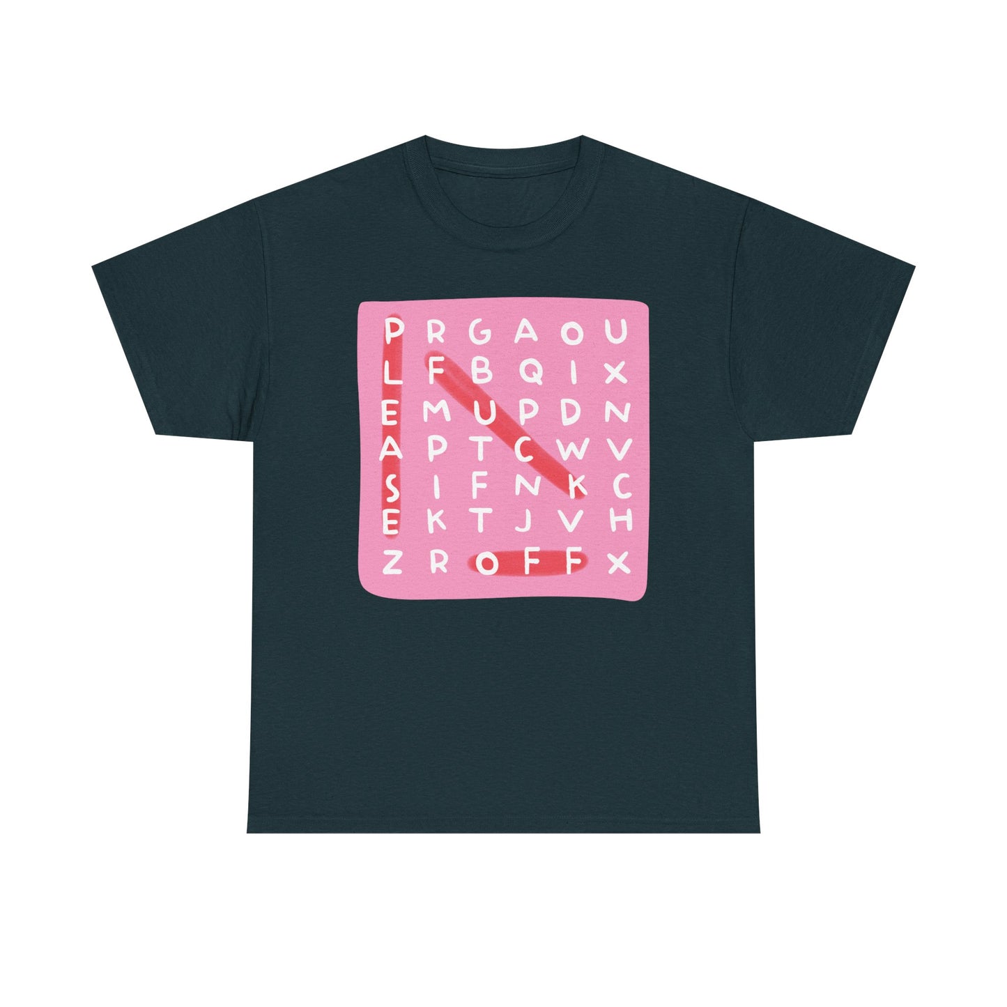Naughty Crossword puzzle Graphic Tee