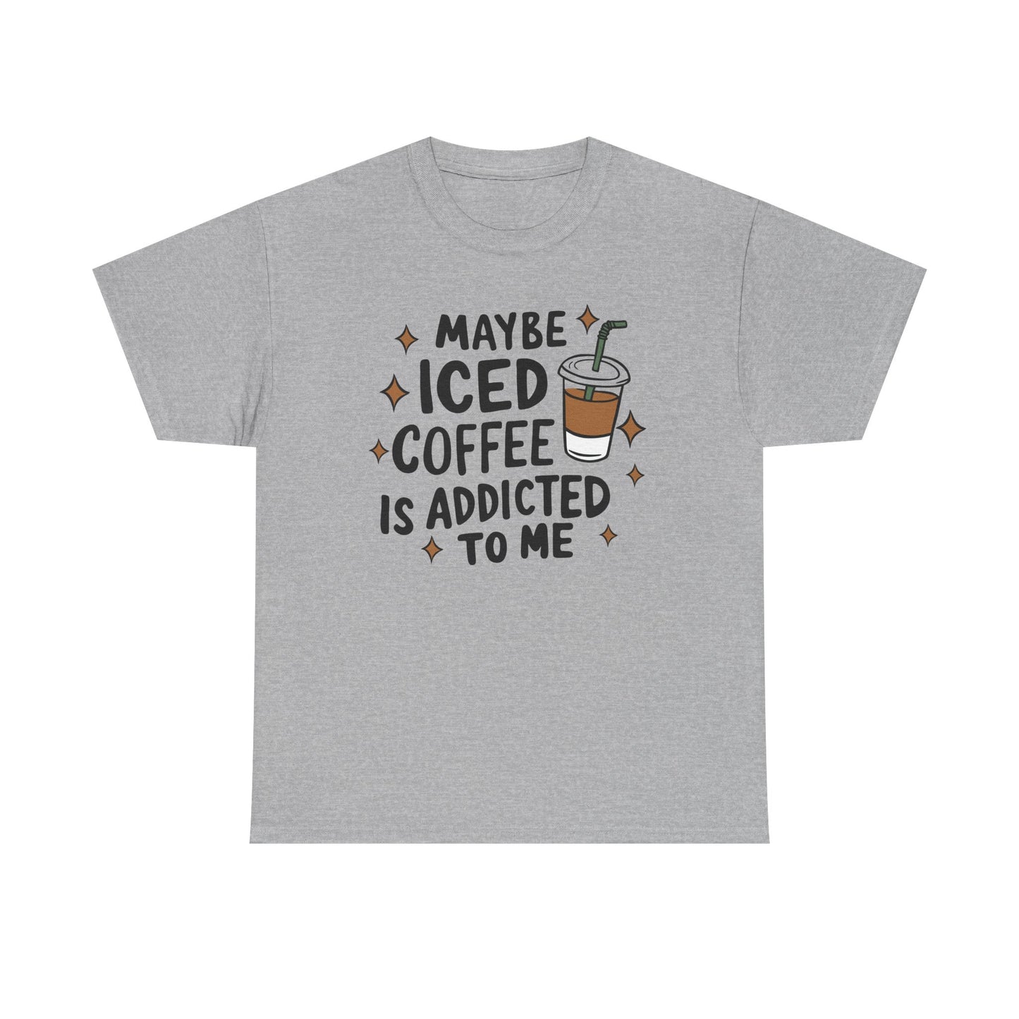 Iced Coffee Addicted Graphic Tee