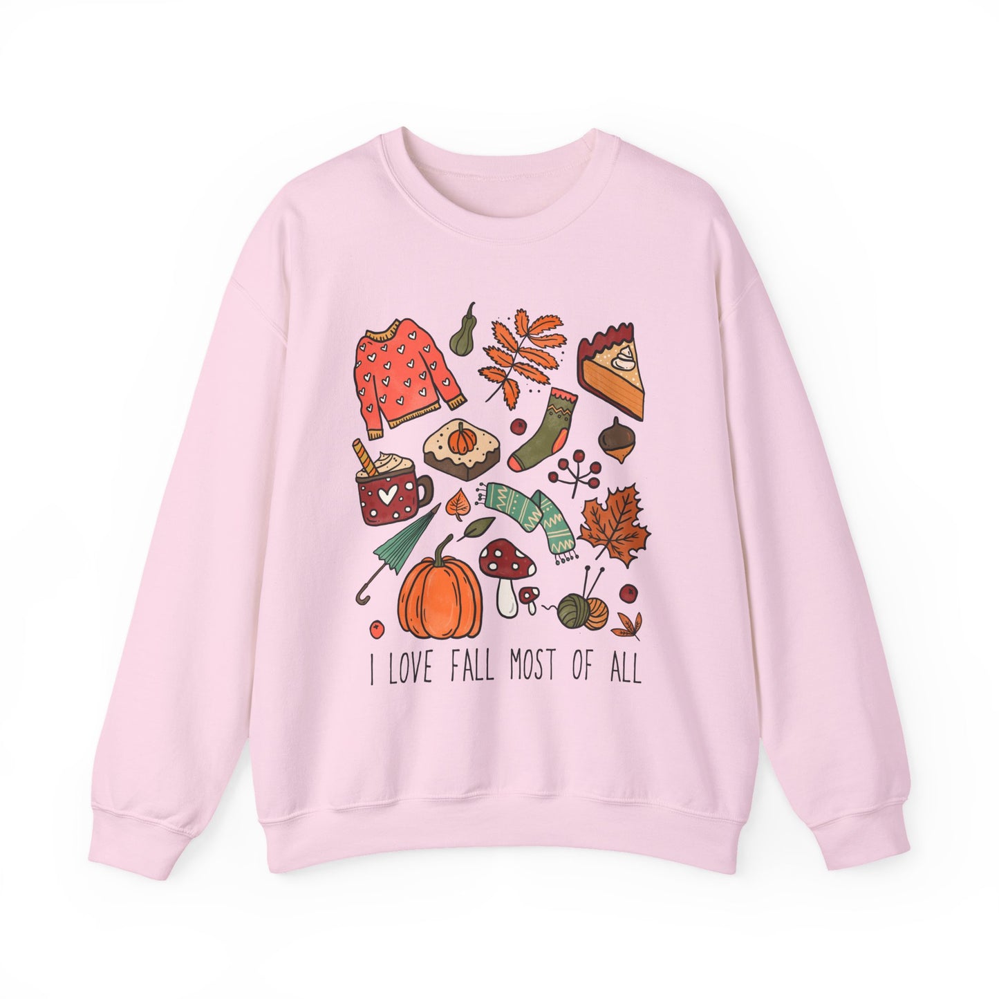 Crewneck Sweatshirt - Love Fall Most