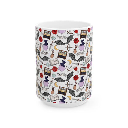 Batwings make me happy 15oz Mug