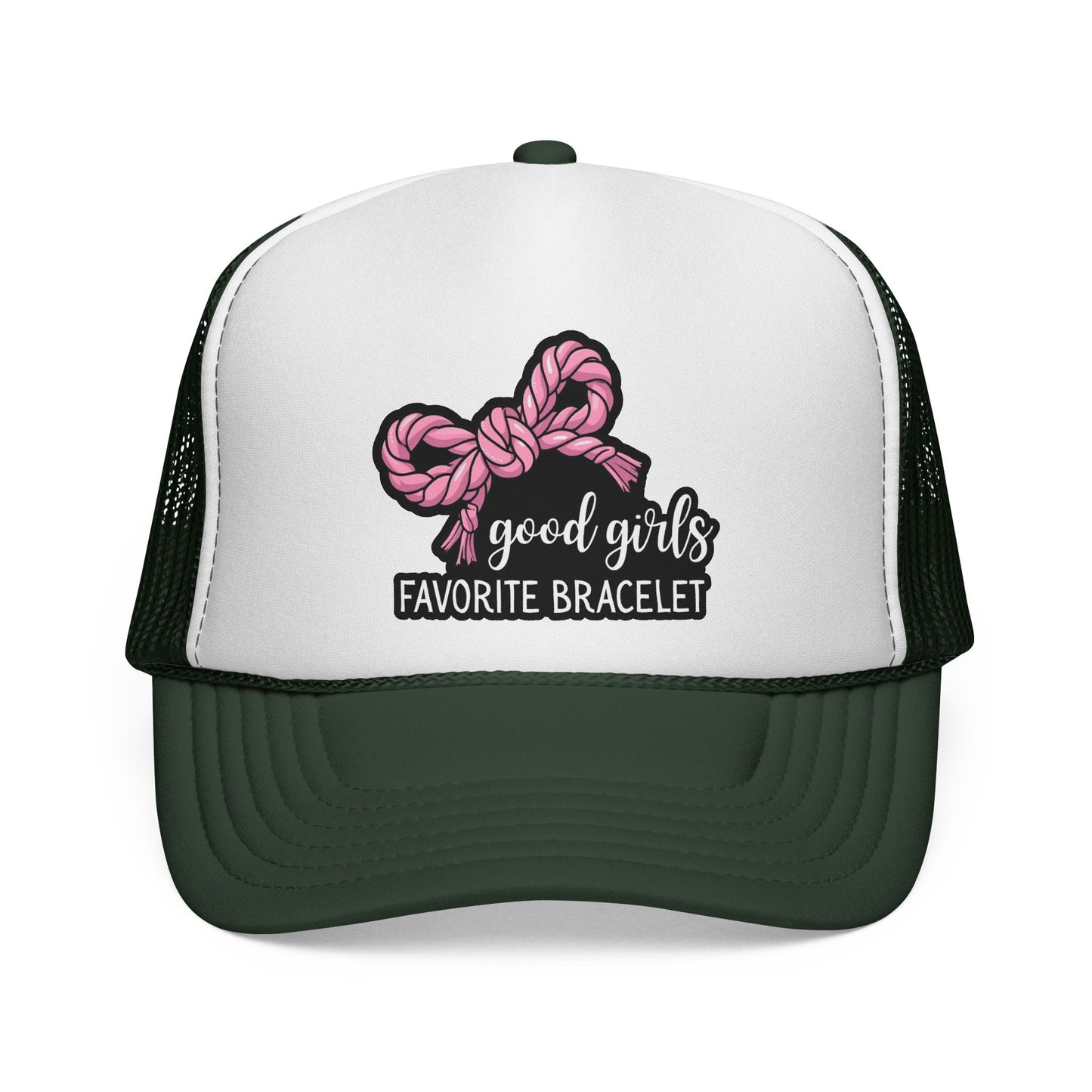 Trucker Cap — "Goodgirls Favorite Bracelet" Graphic Hat