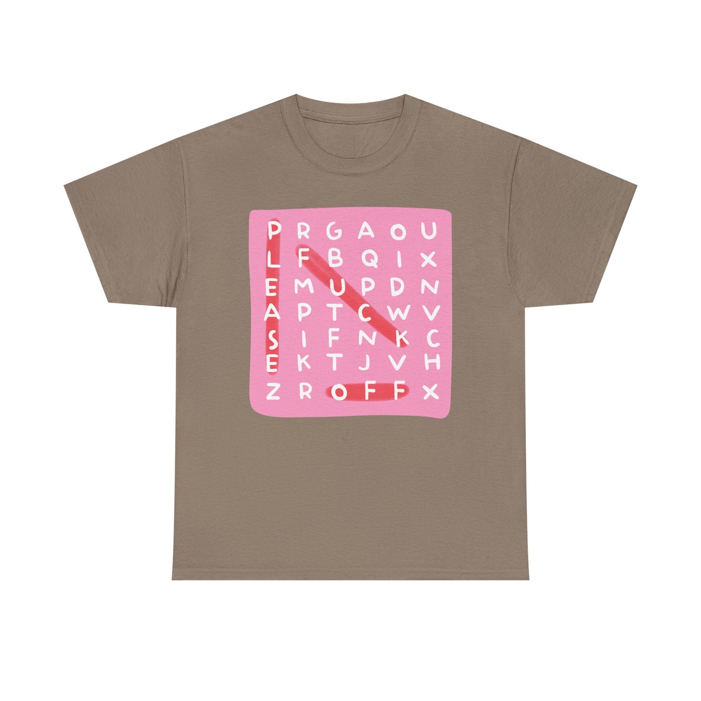 Naughty Crossword puzzle Graphic Tee