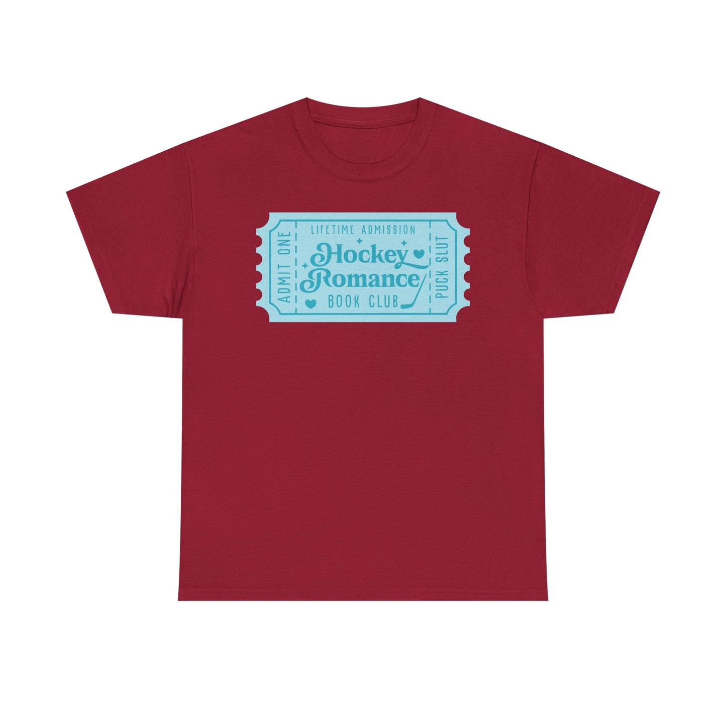Hockey Romance Book Club Ticket Graphic Tee