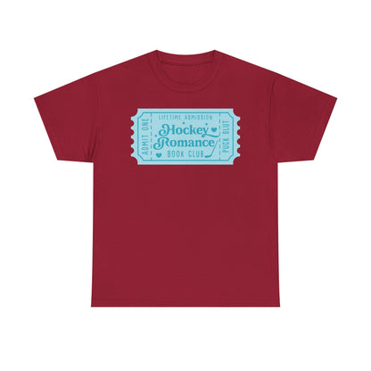 Hockey Romance Book Club Ticket Graphic Tee