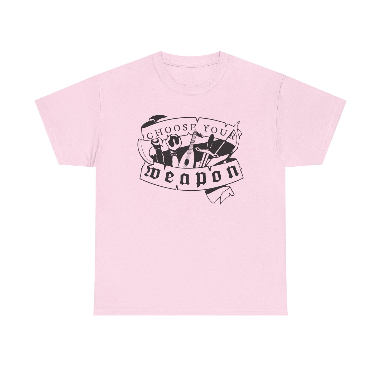 Choose Your Weapon Graphic Tee