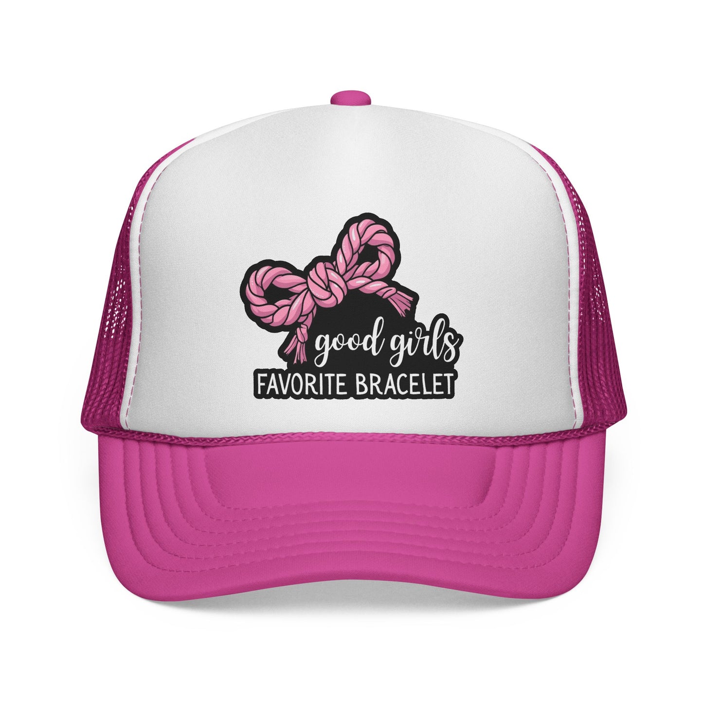 Trucker Cap — "Goodgirls Favorite Bracelet" Graphic Hat