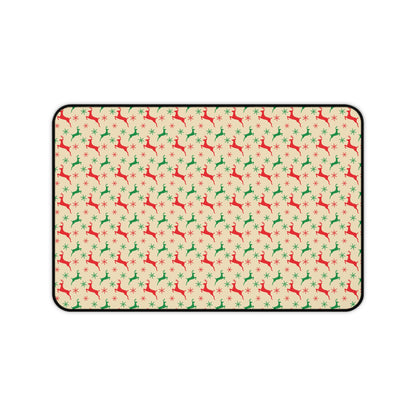 Reindeer Christmas Themed Desk Mat
