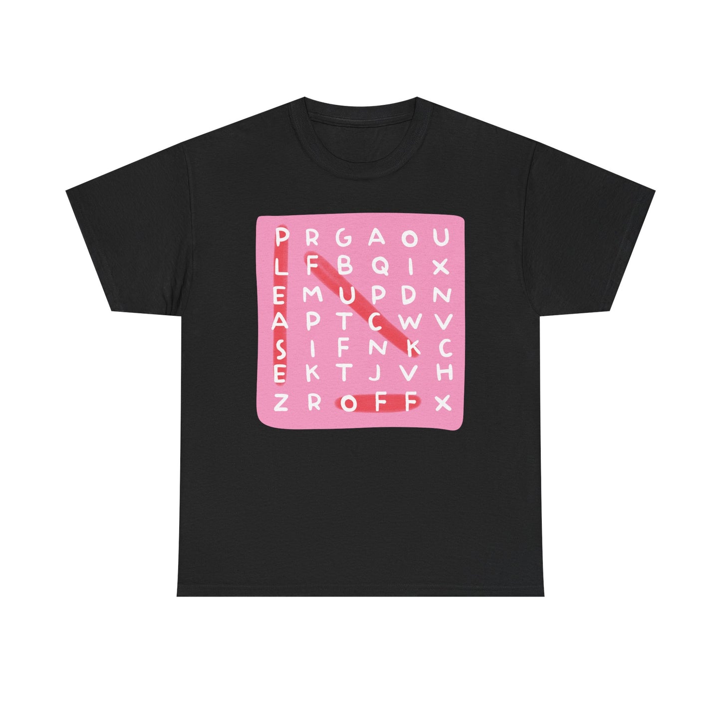 Naughty Crossword puzzle Graphic Tee