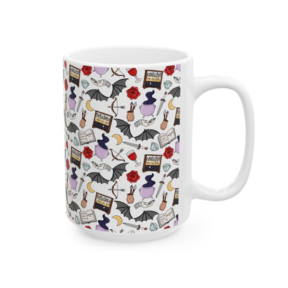 Batwings make me happy 15oz Mug