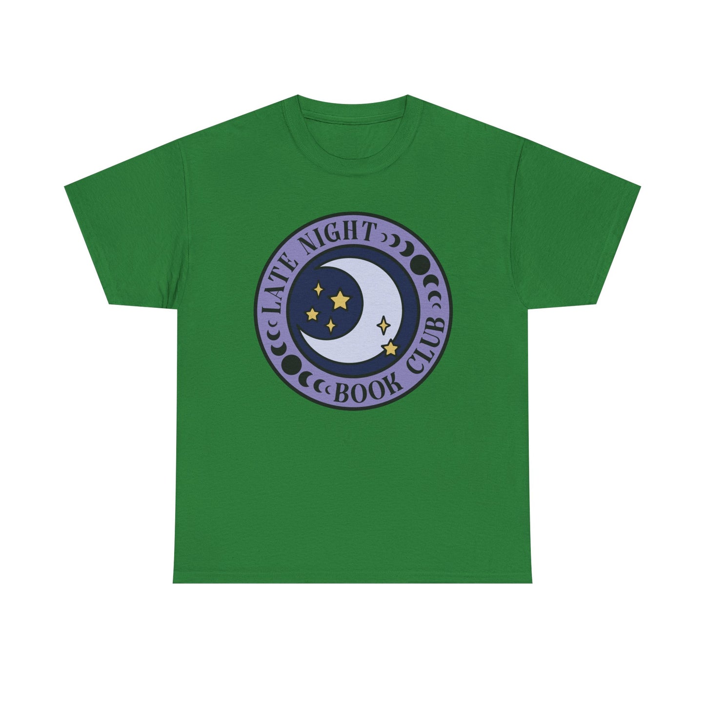 Late Night Book Club Round Graphic Tee