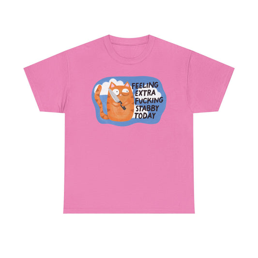 Extra stabby cat Graphic Tee
