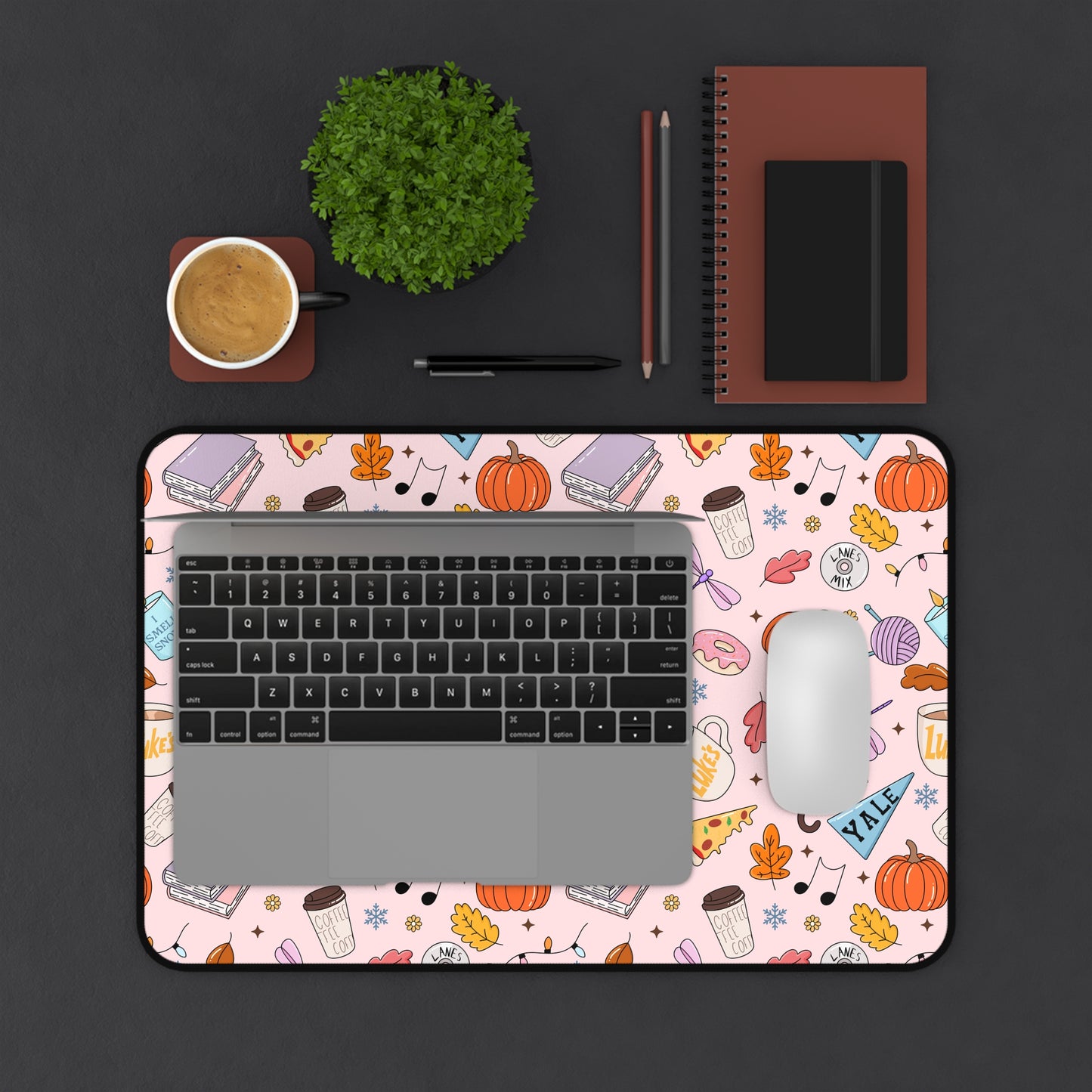Pink Girls Desk Mat