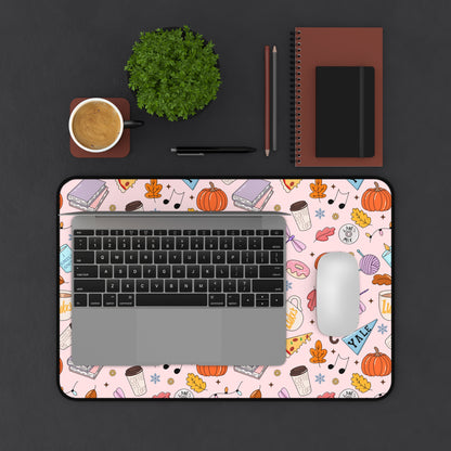 Pink Girls Desk Mat