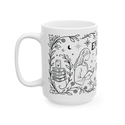 Emotionally attached to fictional characters 15oz Mug