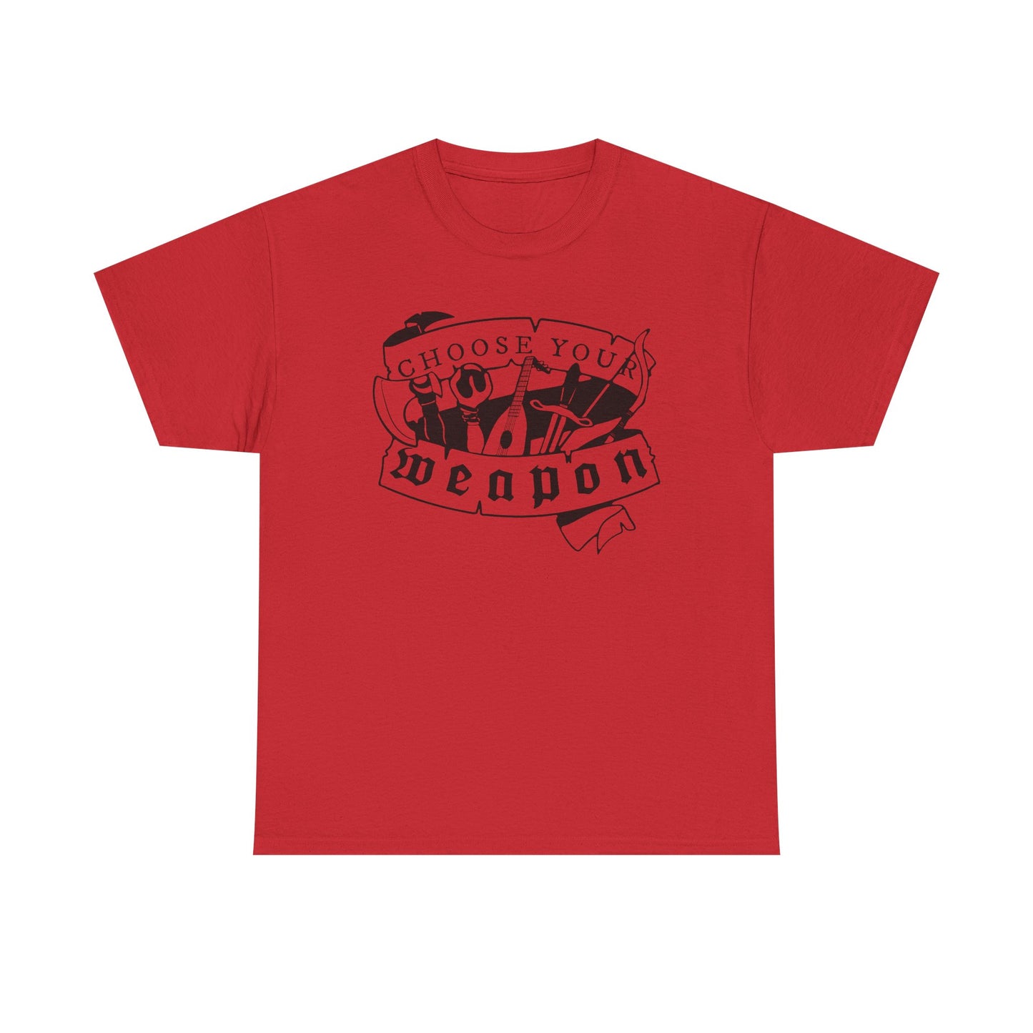 Choose Your Weapon Graphic Tee
