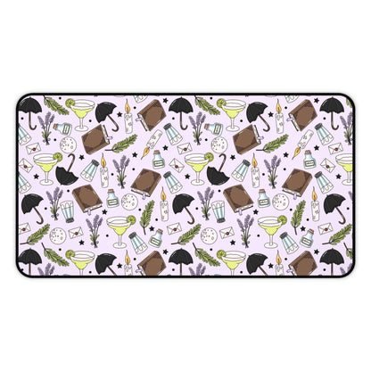 Purple Magic Desk Mat