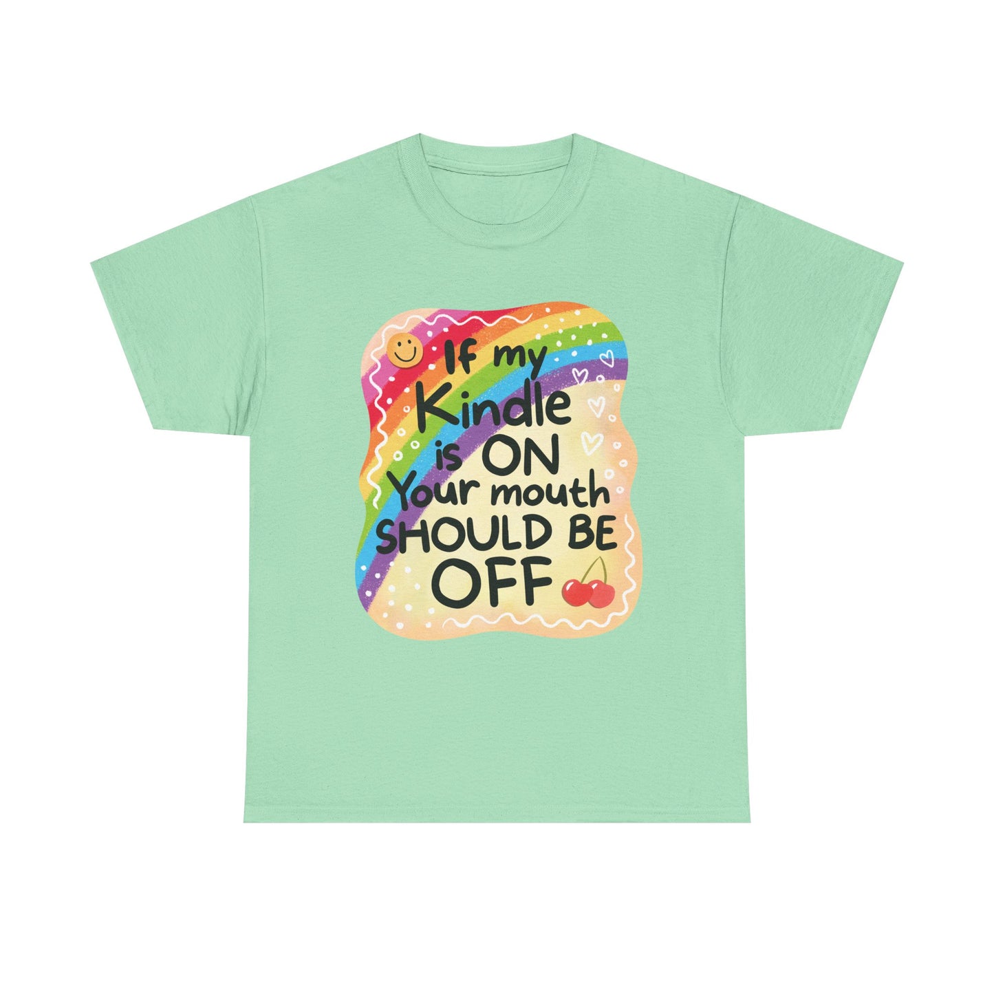 Kindle On Mouth Off Graphic Tee