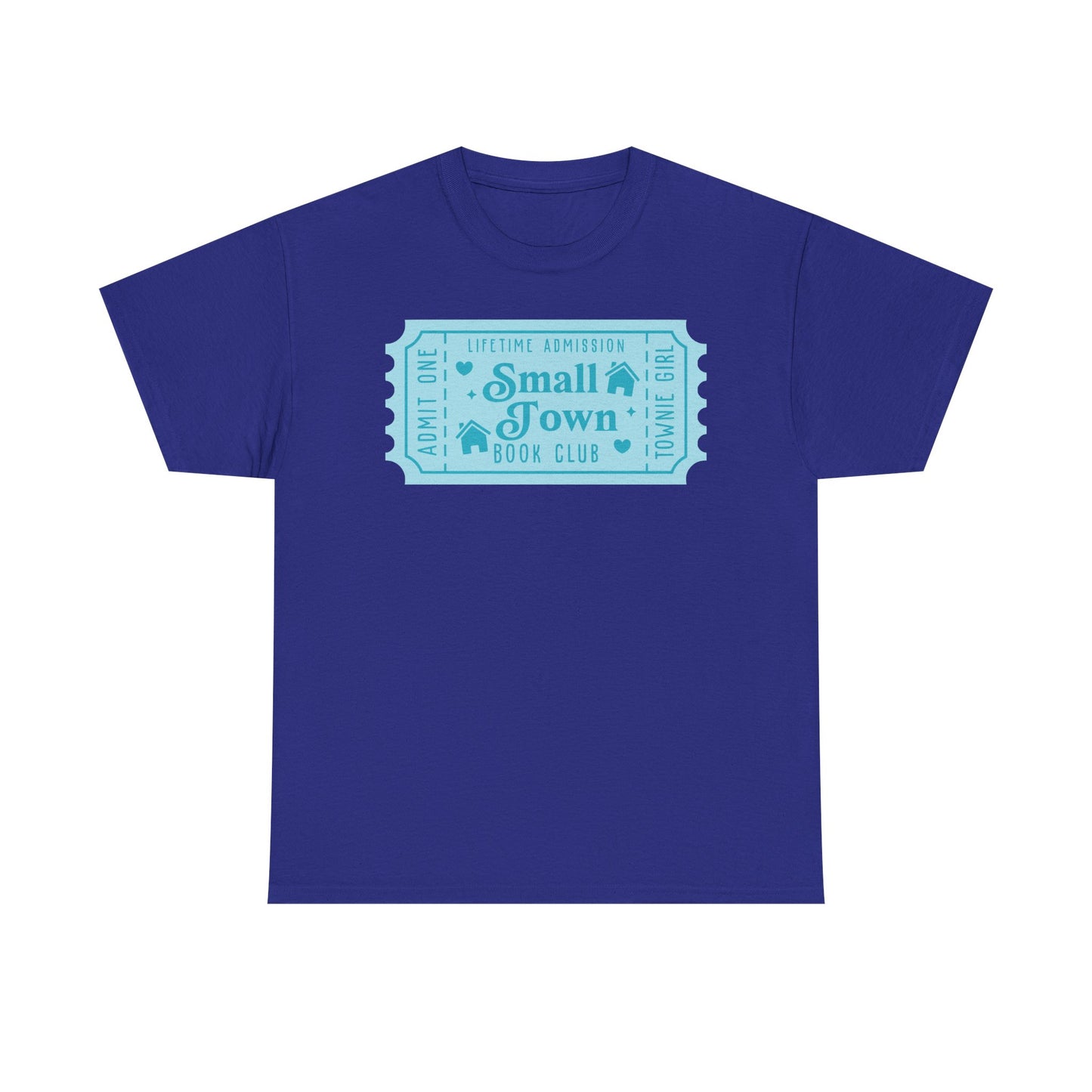 Small Town Book Club Ticket Graphic Tee