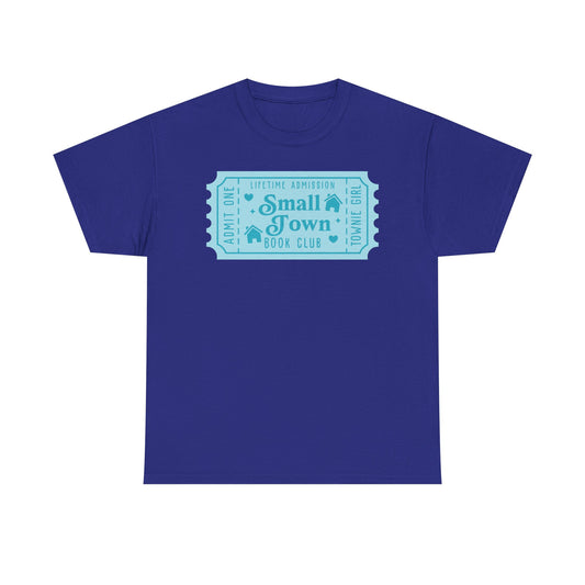 Small Town Book Club Ticket Graphic Tee