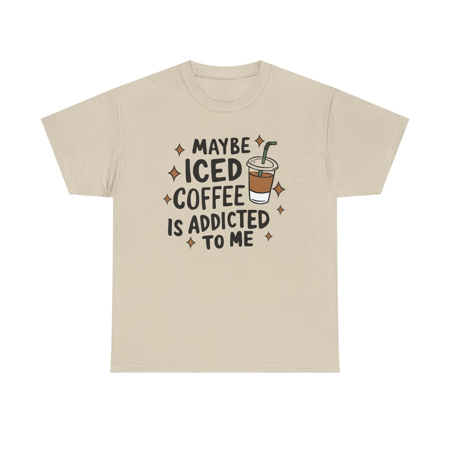 Iced Coffee Addicted Graphic Tee