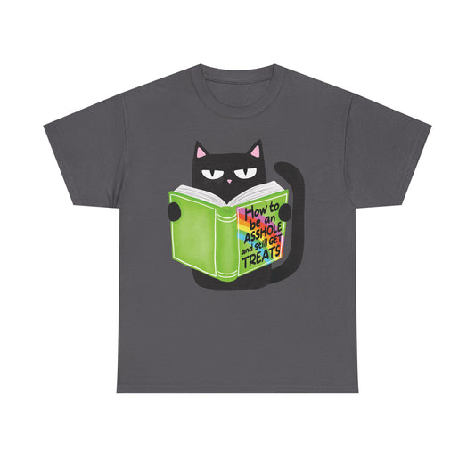 Asshole cat treats Graphic Tee