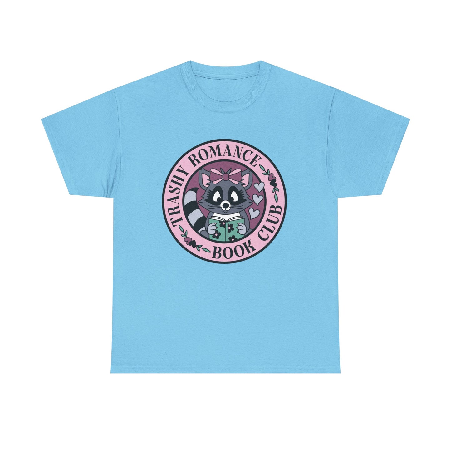 Trashy Romance Book Club Round (racoon) Graphic Tee
