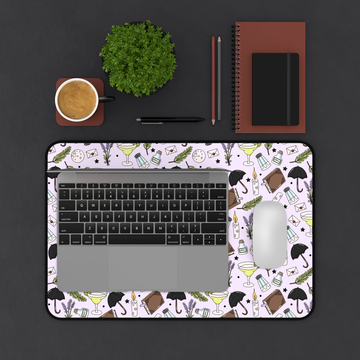 Purple Magic Desk Mat