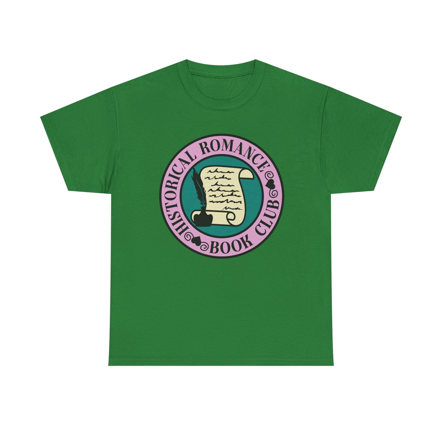 Historical Romance Book Club Round Graphic Tee