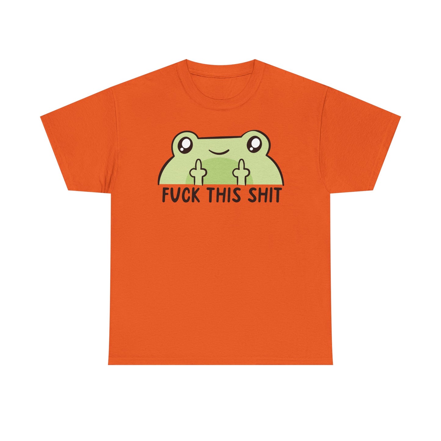 Frog Fuck this shit Graphic Tee