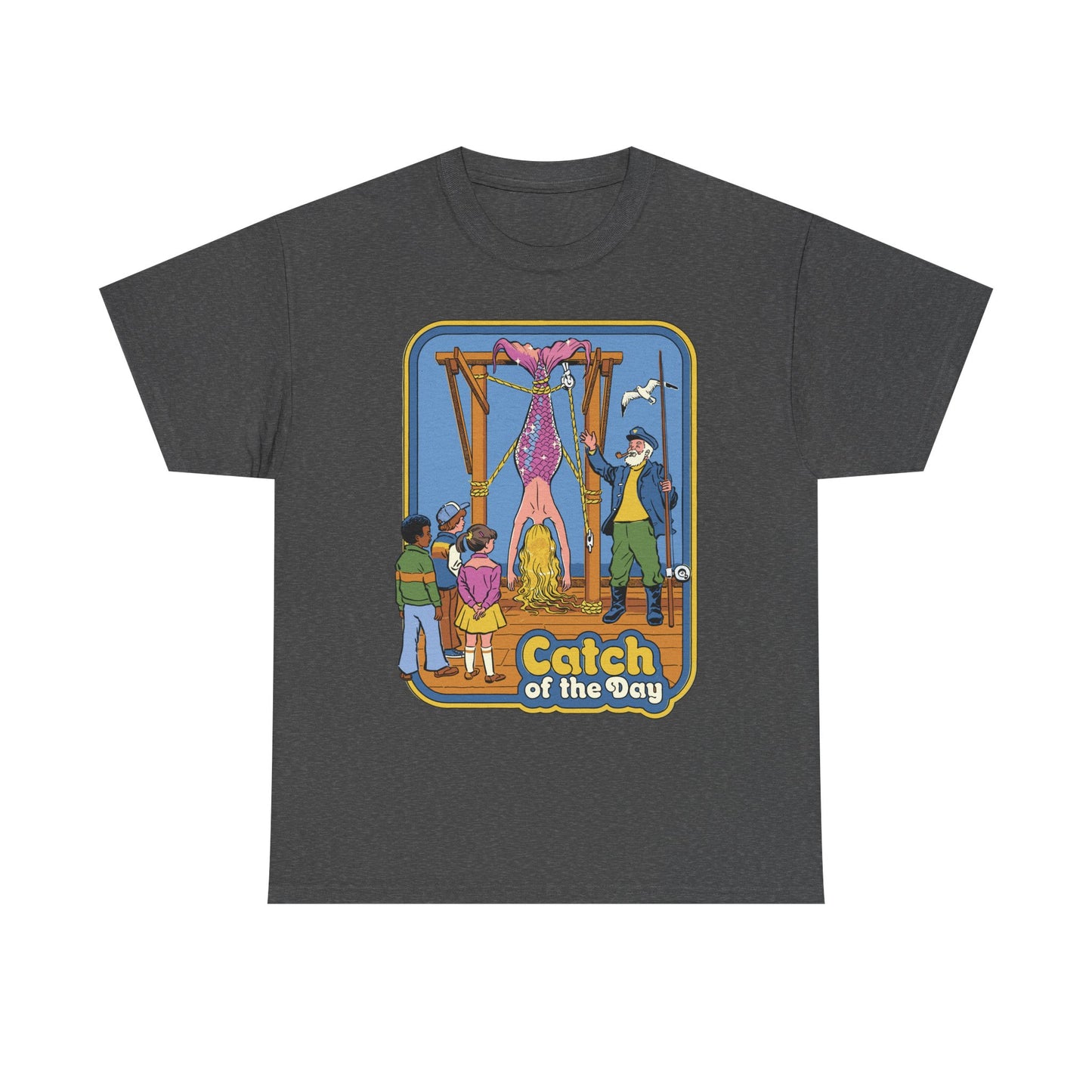 Catch of the Day Mermaid Graphic Tee