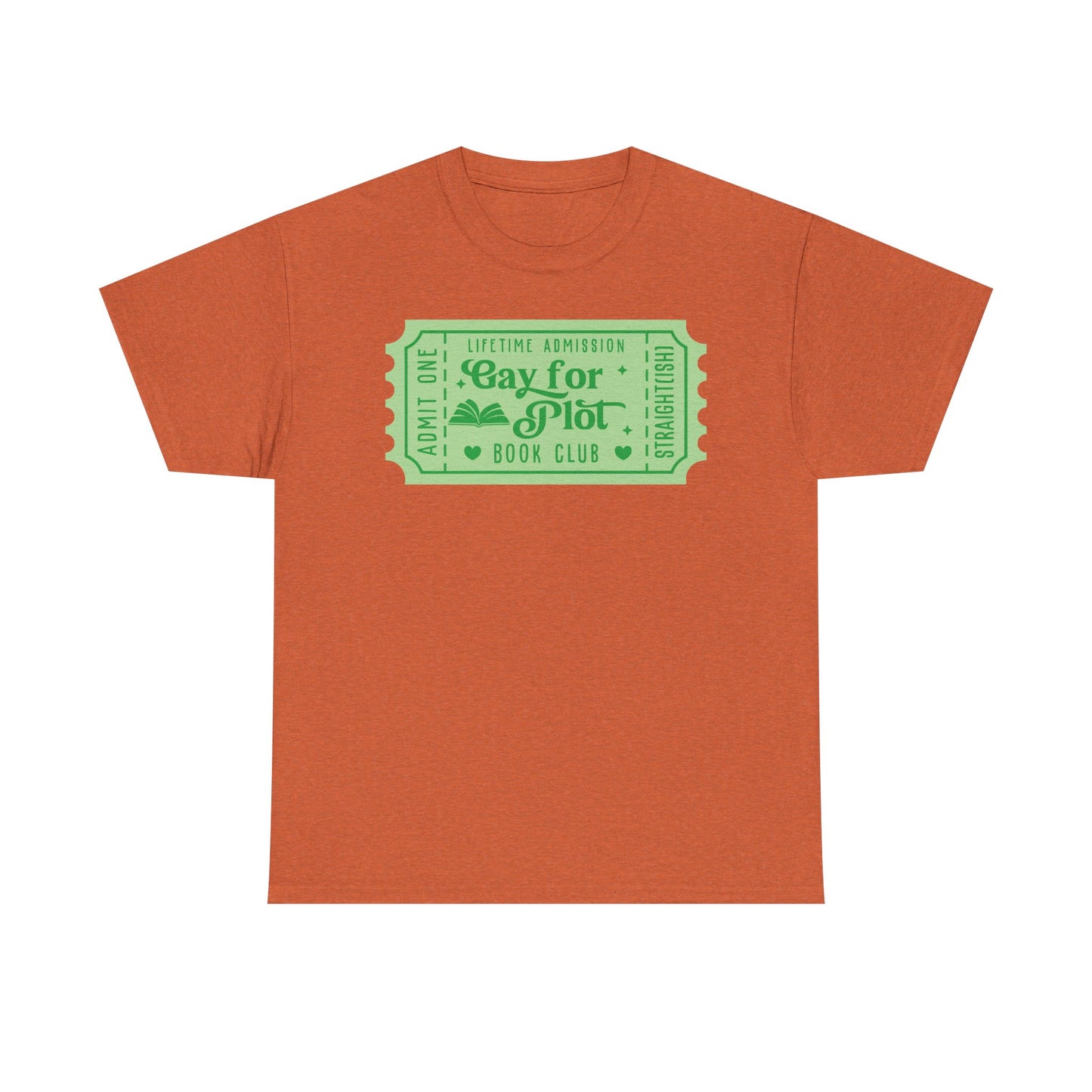 Gay for Plot Book Club Ticket Graphic Tee