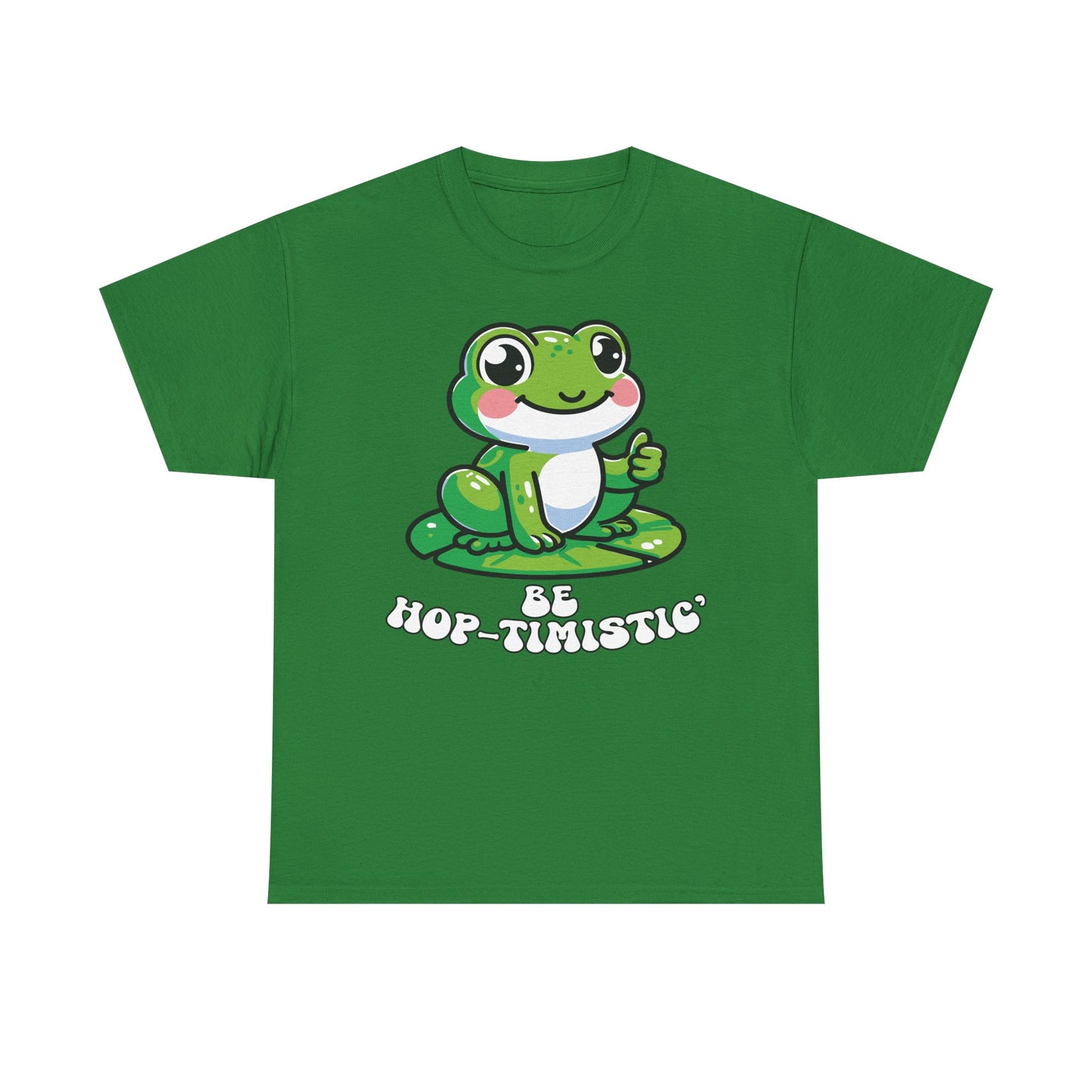 Hop-timistic Frog Graphic Tee