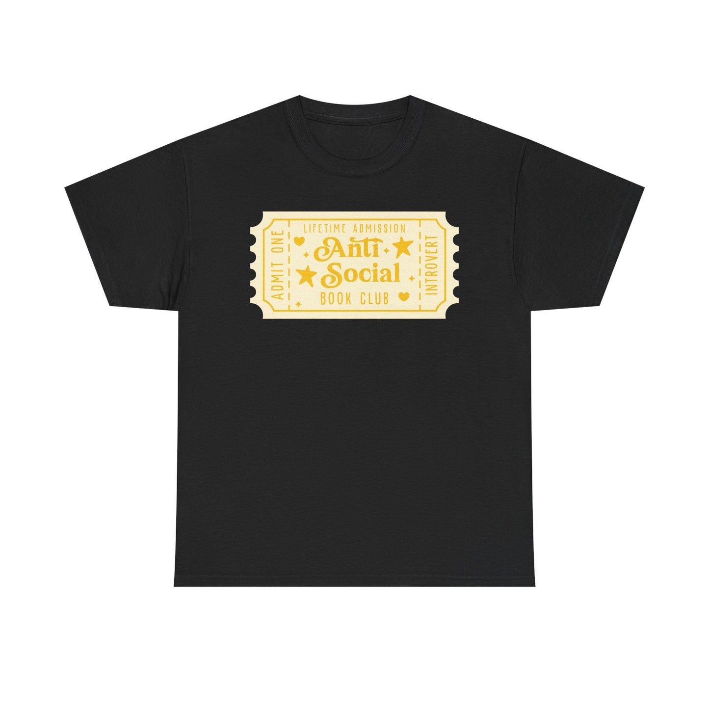 Anti Social Book Club Ticket Graphic Tee